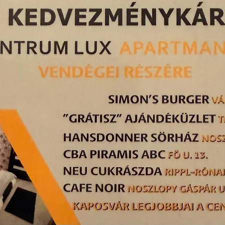 아파트 Centrum Lux *